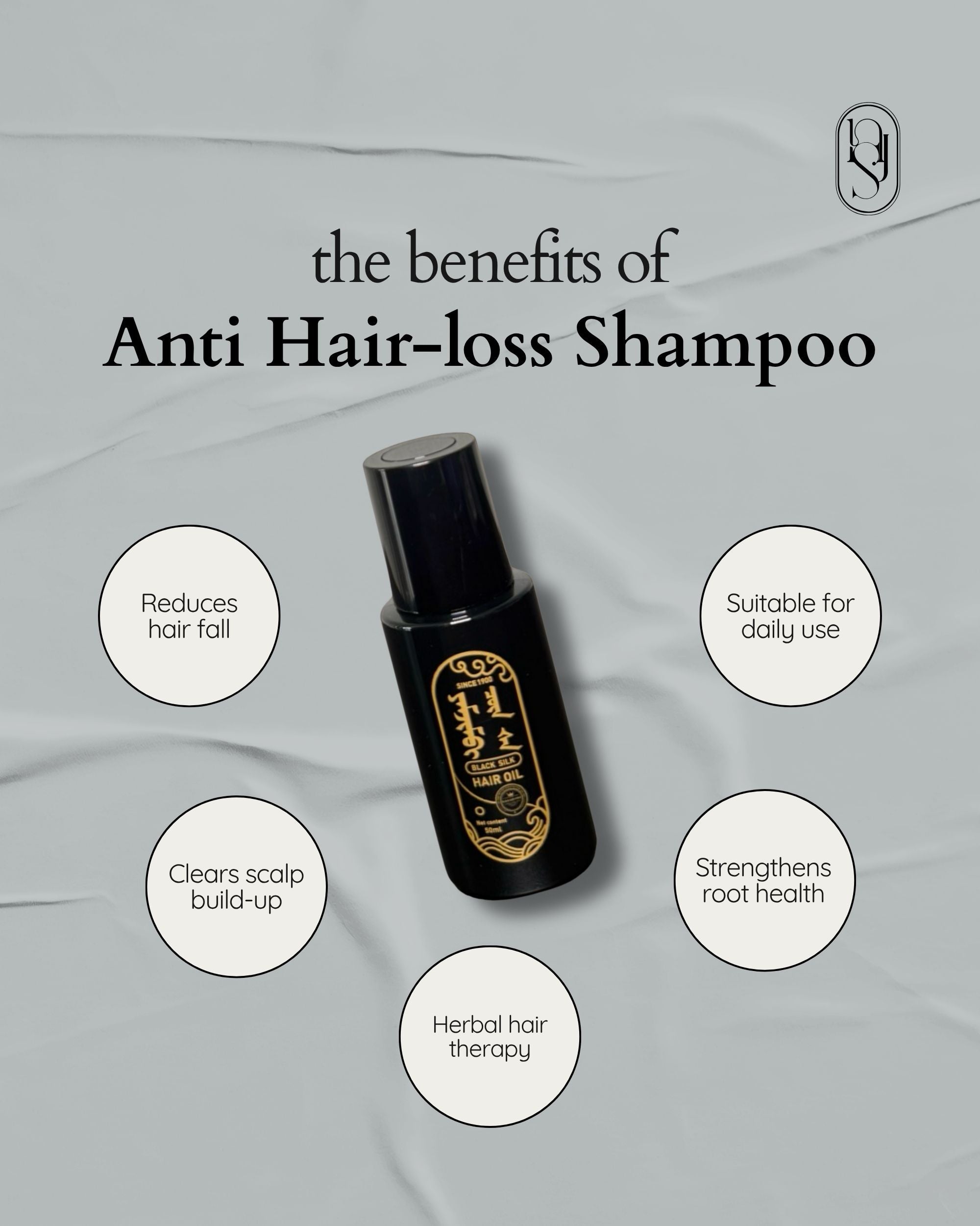 Black Silk Anti Hair Loss Shampoo