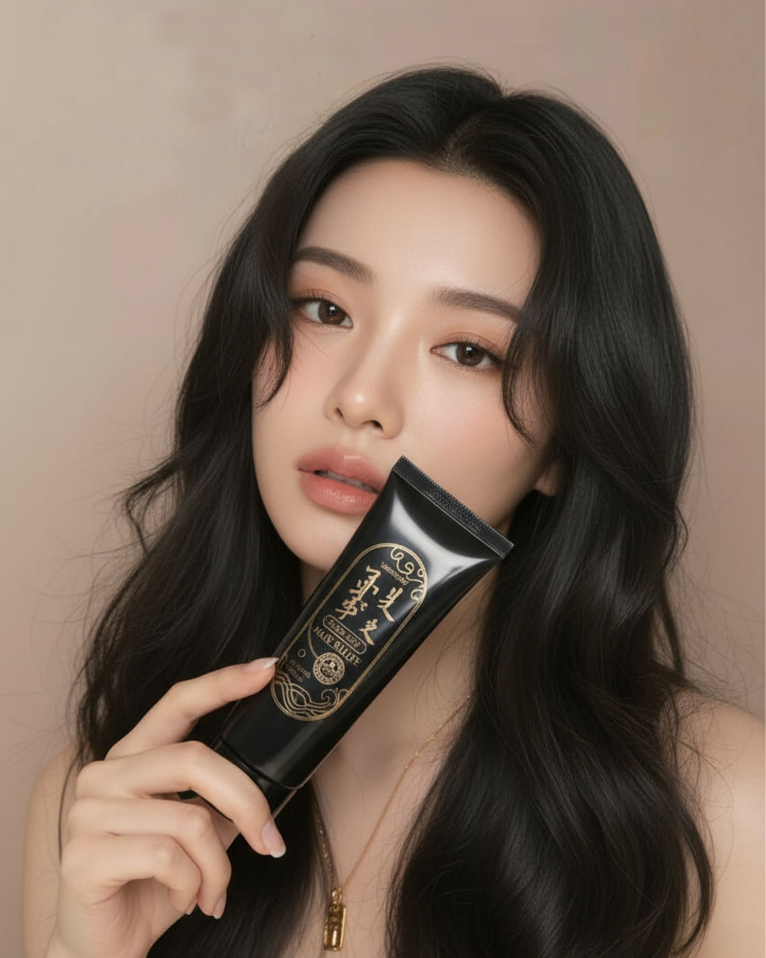 Black Silk Hair Mask