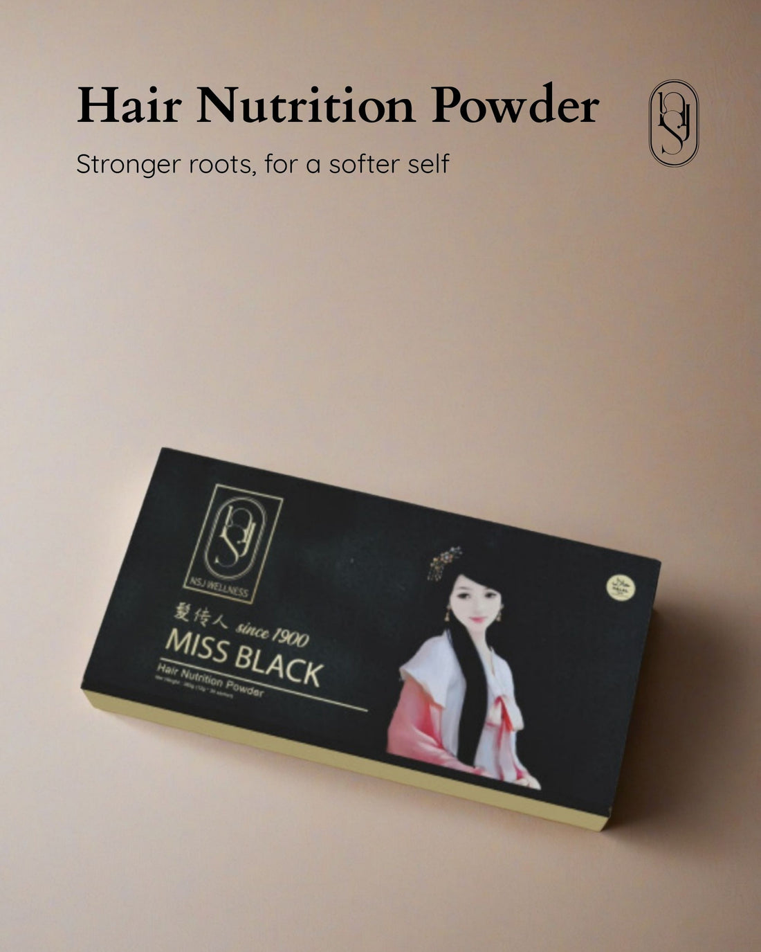 Black Silk Hair Nutrition Powder
