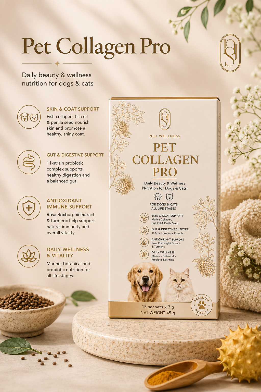 NSJ Wellness Pet Collagen Pro (PRE-ORDER)