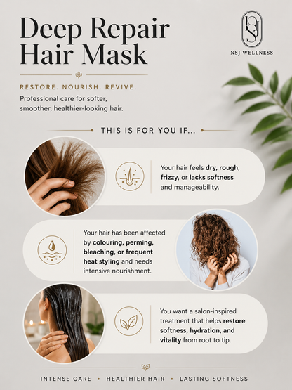 Black Silk Hair Mask