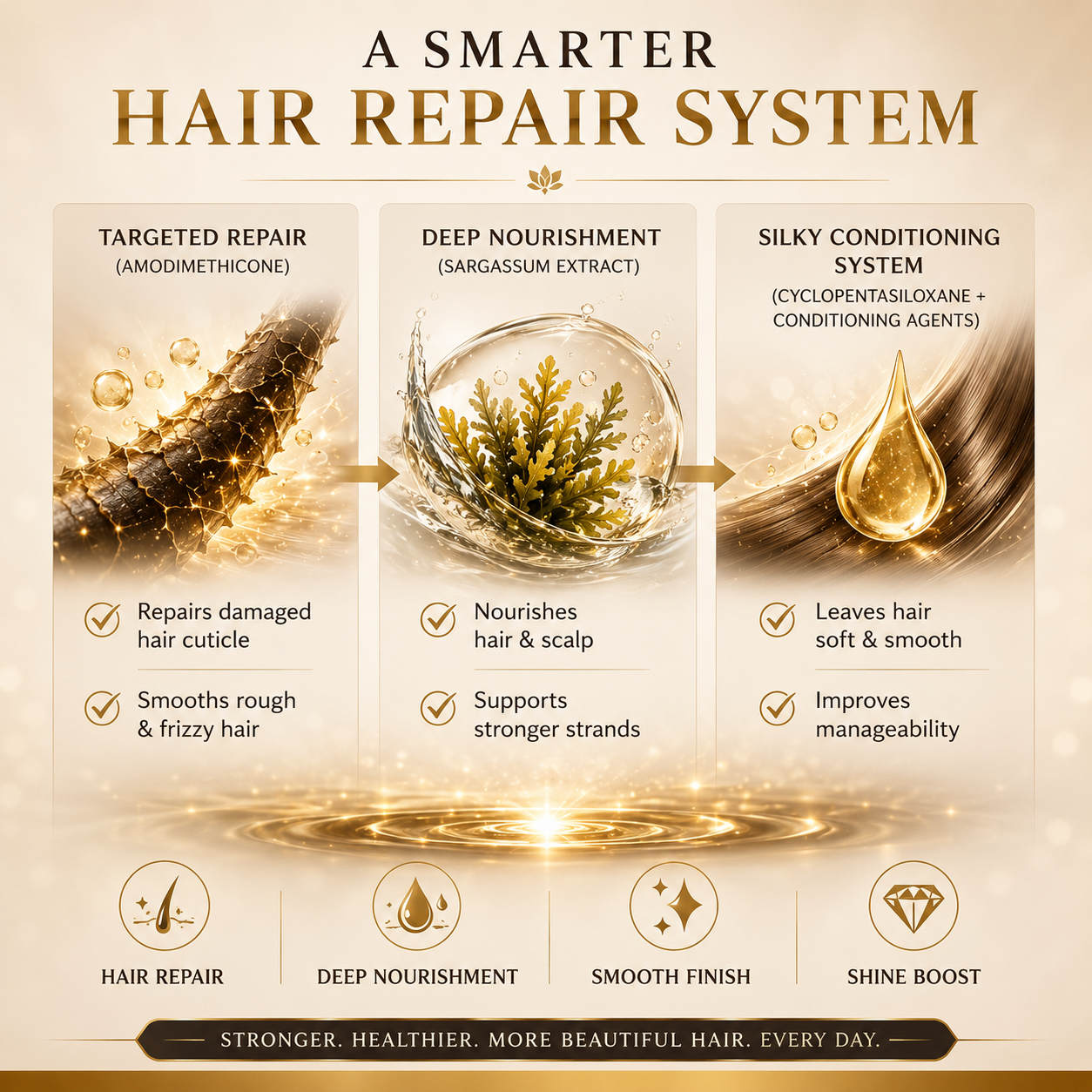 Black Silk Hair Mask