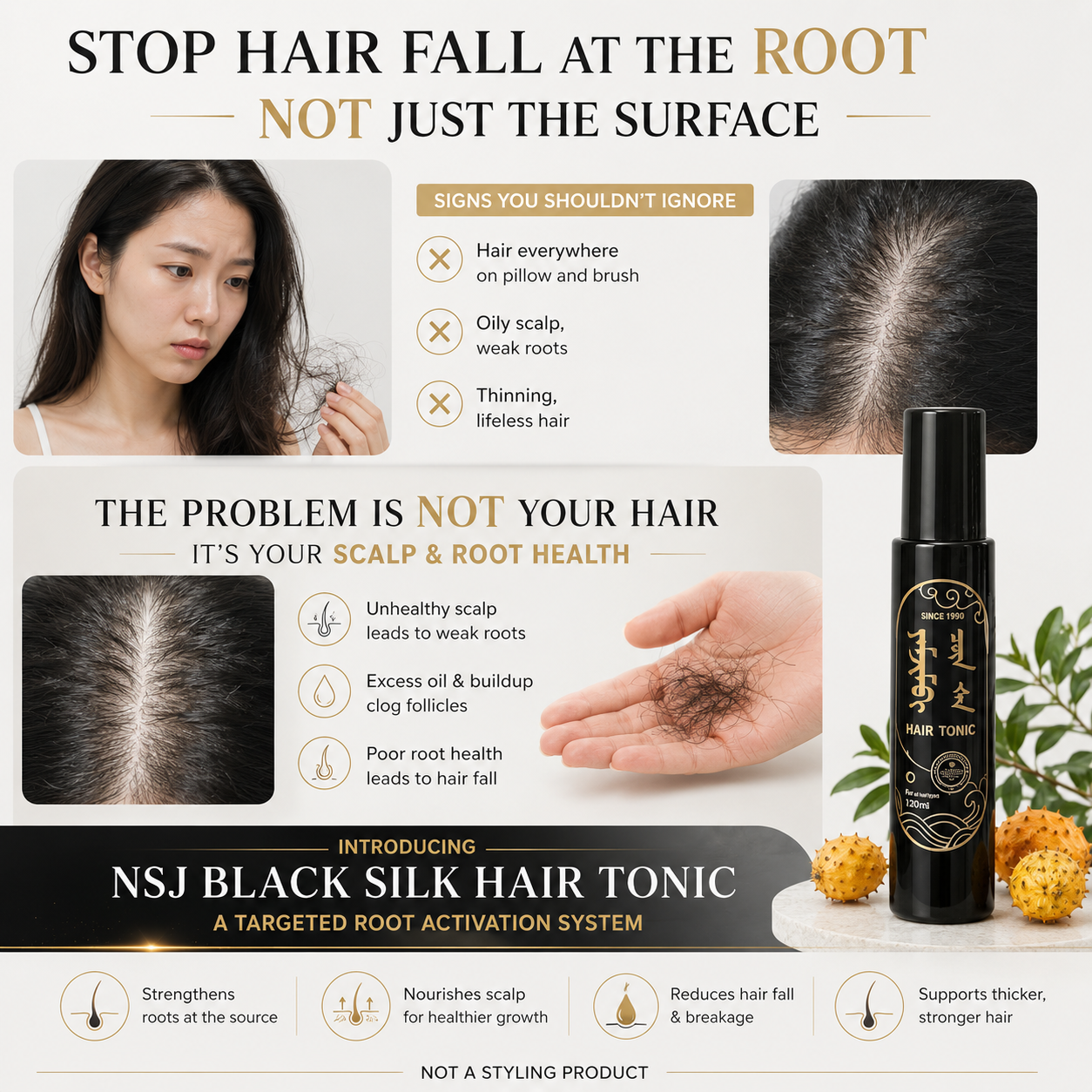 Black Silk Hair Tonic